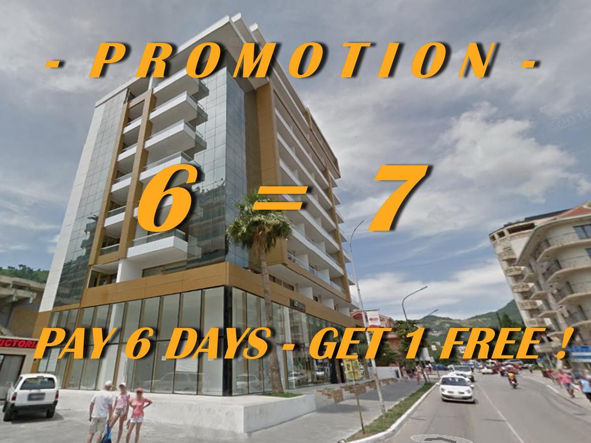 Sea Breeze Lux Apartments Будва Екстер'єр фото